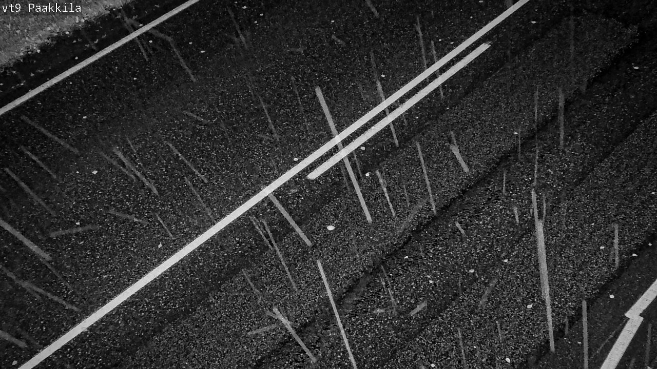 Weather Camera Image Väg 9 Tuusniemi, Paakkila, Tuusniemi, Pohjois-Savo