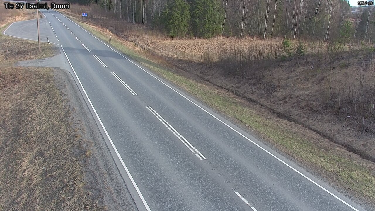 Kelikamerat Kuva Tie 27 Iisalmi, Runni, Iisalmi, Pohjois-Savo
