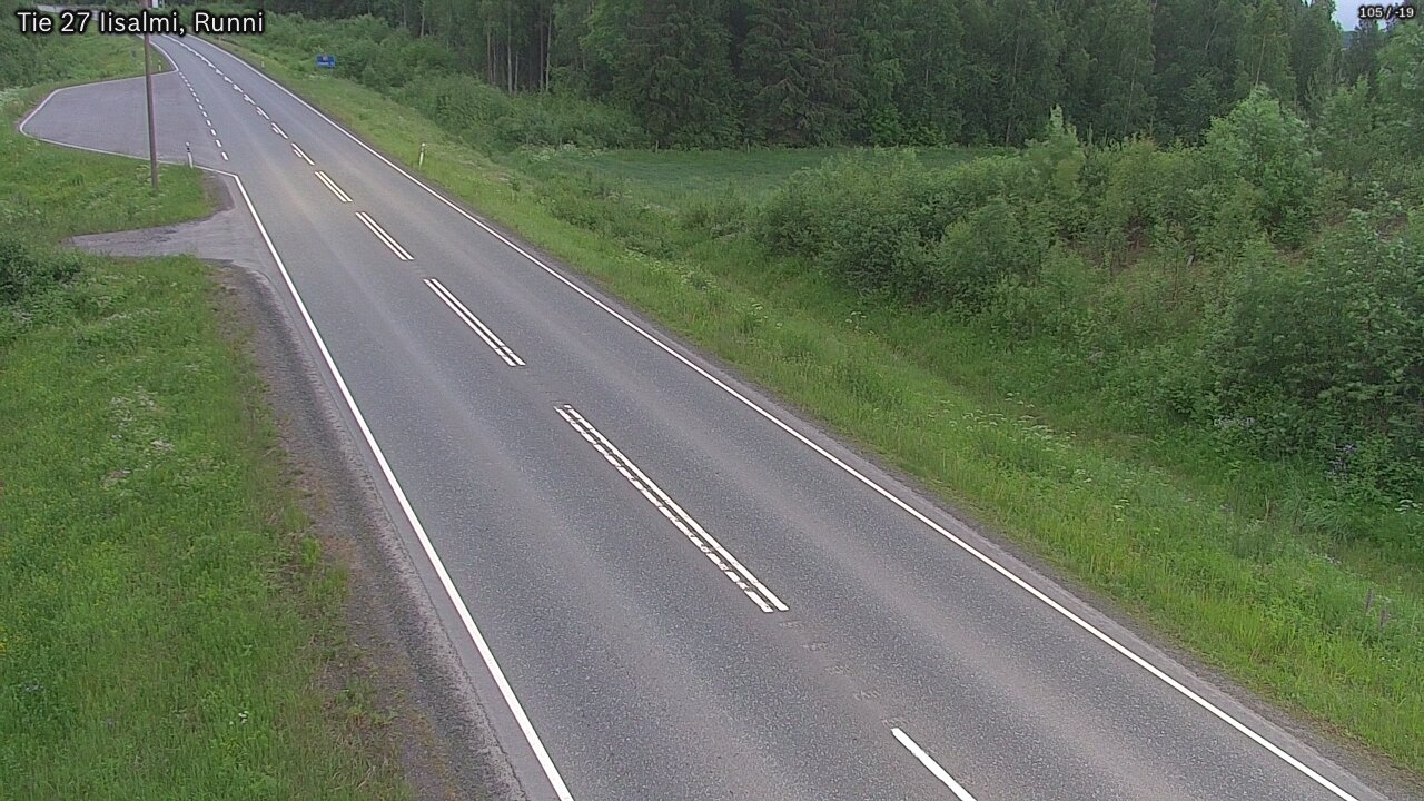 Kelikamerat Kuva Tie 27 Iisalmi, Runni, Iisalmi, Pohjois-Savo