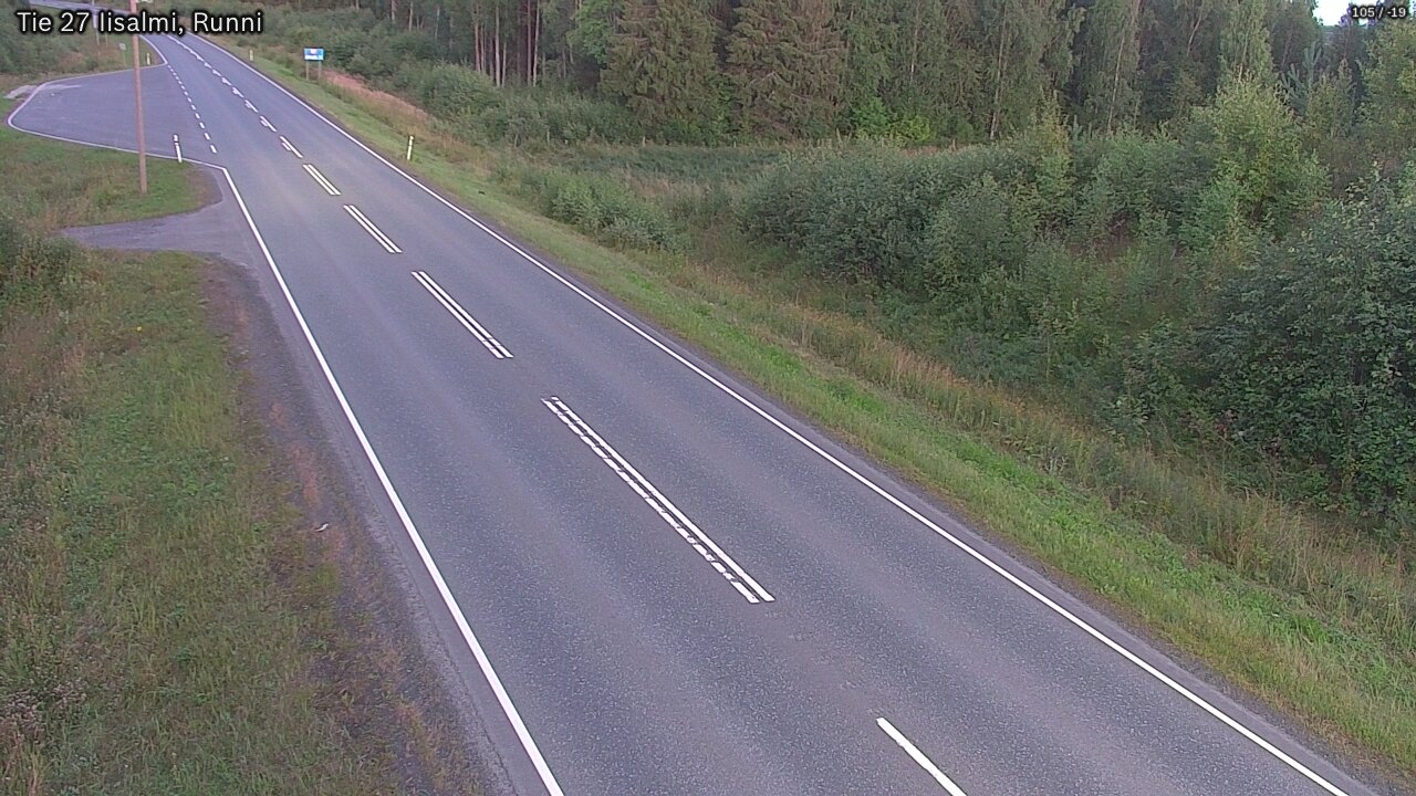 Kelikamerat Kuva Tie 27 Iisalmi, Runni, Iisalmi, Pohjois-Savo