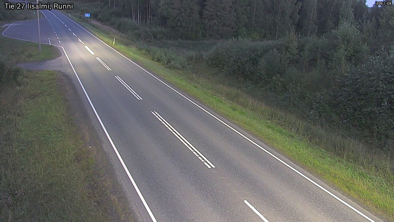 Kelikamerat Kuva Tie 27 Iisalmi, Runni, Iisalmi, Pohjois-Savo