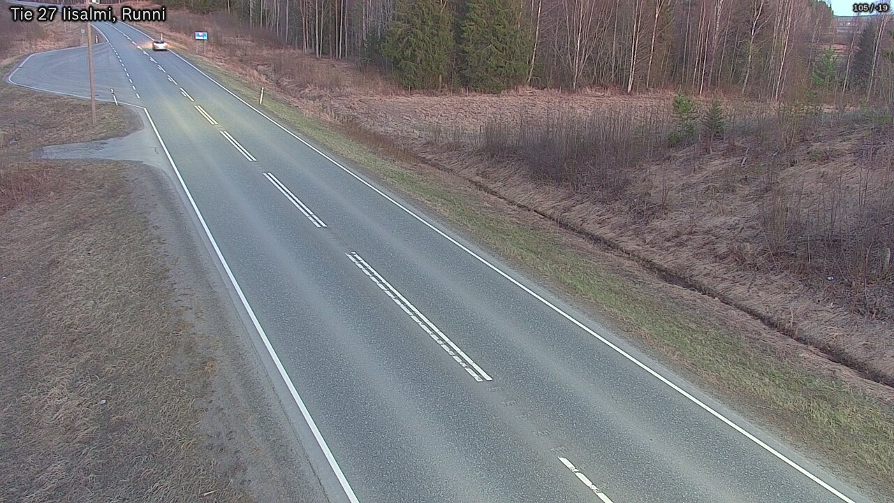 Kelikamerat Kuva Tie 27 Iisalmi, Runni, Iisalmi, Pohjois-Savo