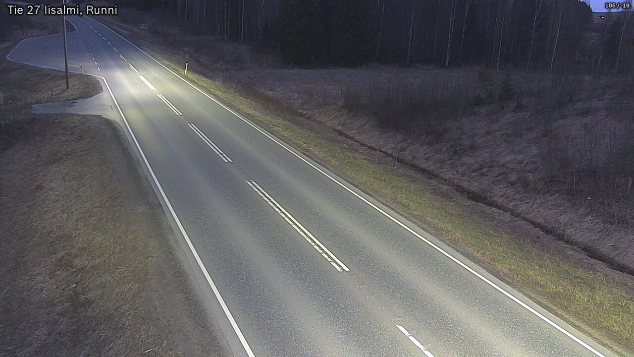 Kelikamerat Kuva Tie 27 Iisalmi, Runni, Iisalmi, Pohjois-Savo