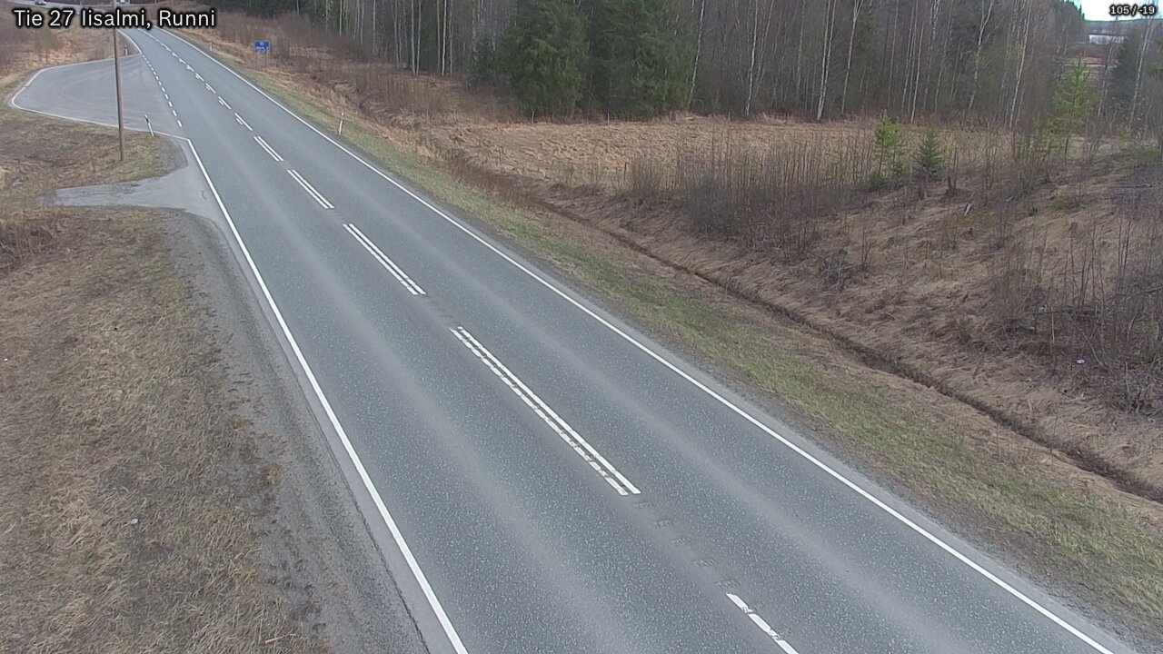 Kelikamerat Kuva Tie 27 Iisalmi, Runni, Iisalmi, Pohjois-Savo