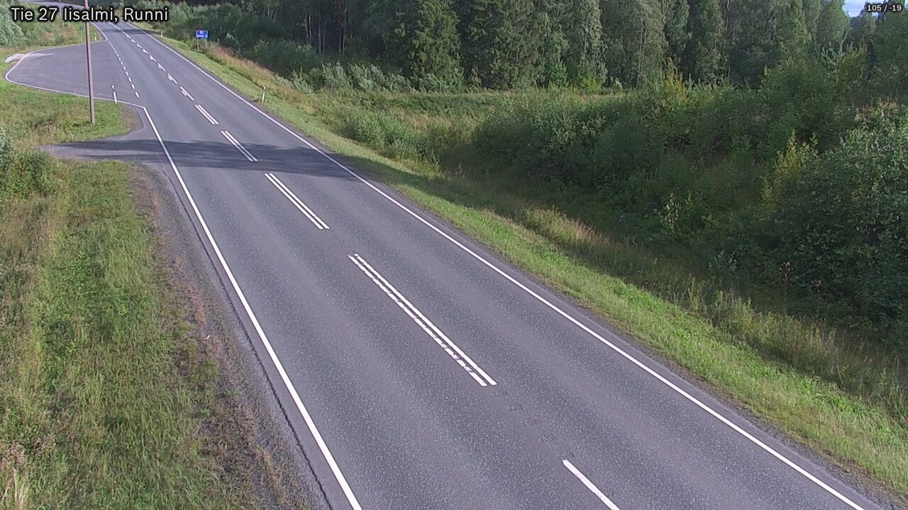 Kelikamerat Kuva Tie 27 Iisalmi, Runni, Iisalmi, Pohjois-Savo