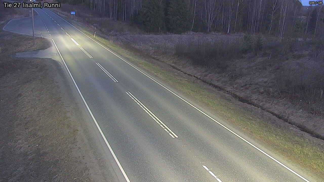 Kelikamerat Kuva Tie 27 Iisalmi, Runni, Iisalmi, Pohjois-Savo