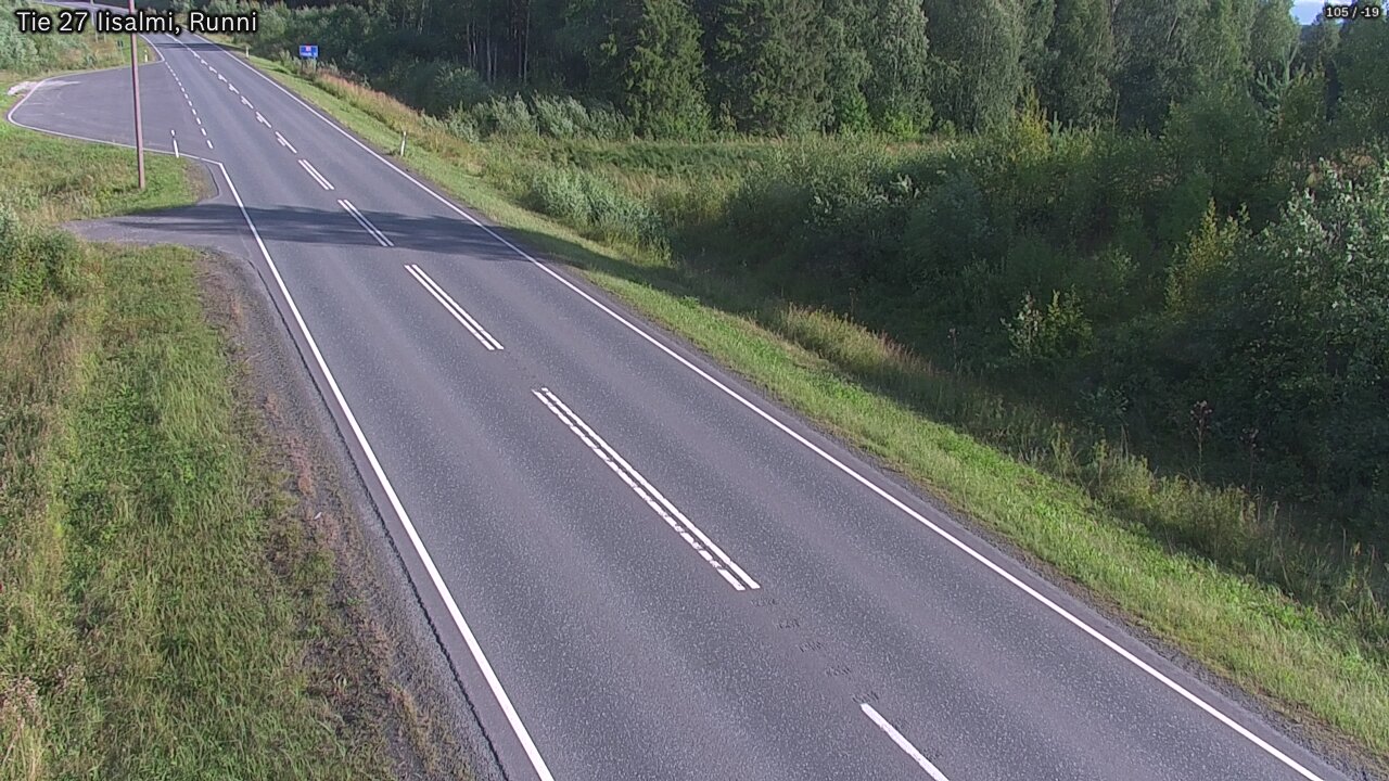 Kelikamerat Kuva Tie 27 Iisalmi, Runni, Iisalmi, Pohjois-Savo