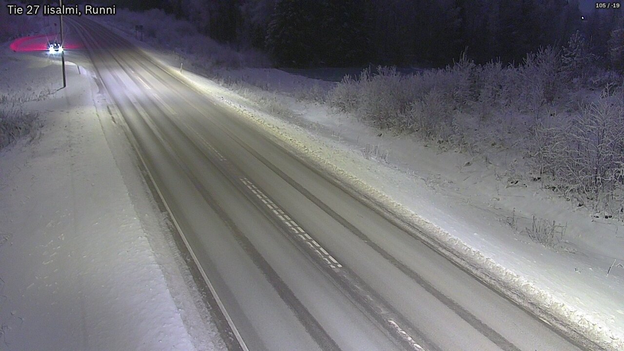 Weather Camera Image Road 27 Iisalmi, Runni, Iisalmi, Pohjois-Savo