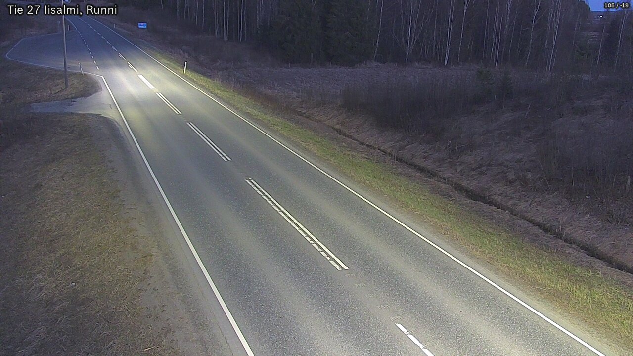 Kelikamerat Kuva Tie 27 Iisalmi, Runni, Iisalmi, Pohjois-Savo