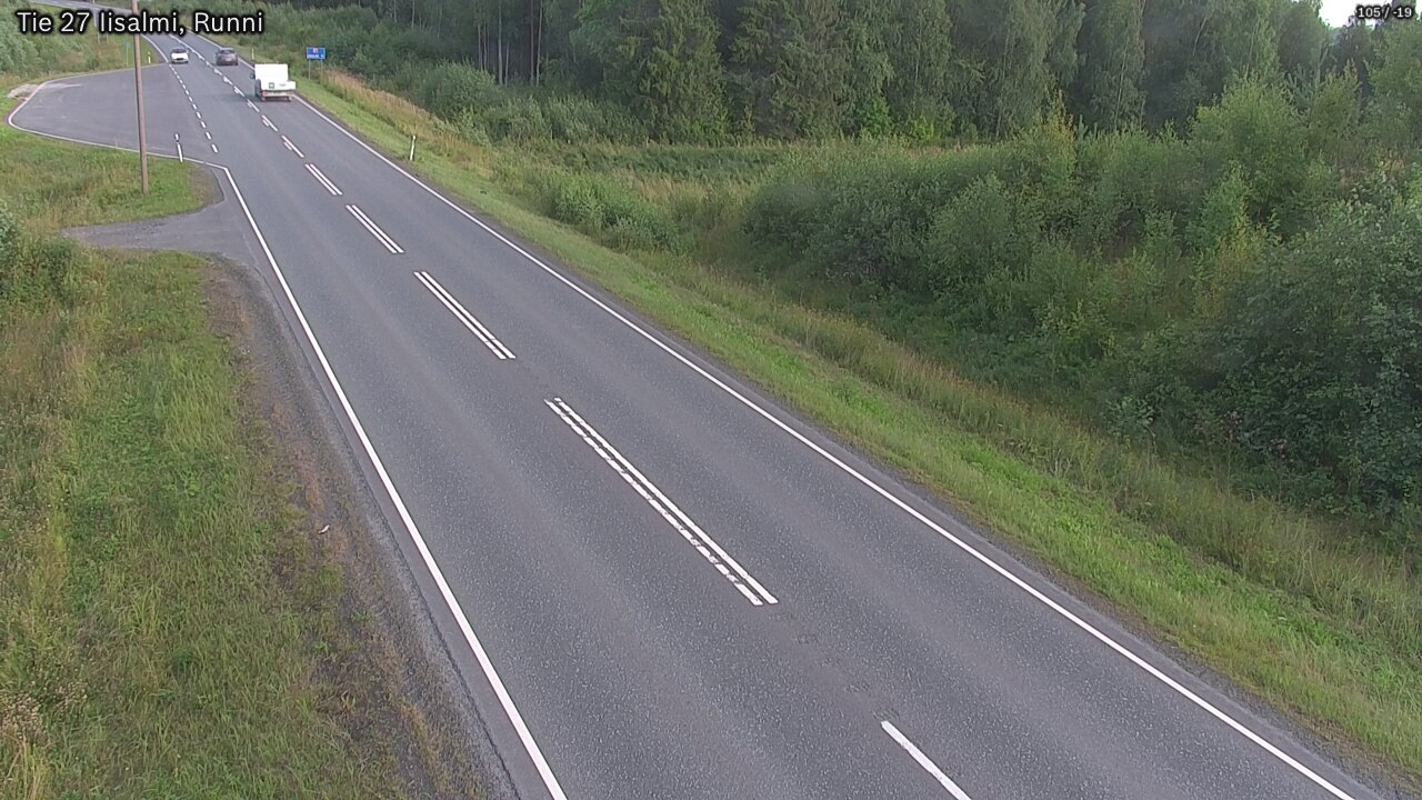 Kelikamerat Kuva Tie 27 Iisalmi, Runni, Iisalmi, Pohjois-Savo