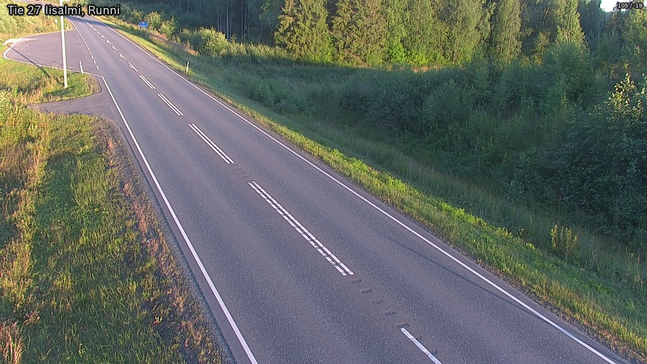 Kelikamerat Kuva Tie 27 Iisalmi, Runni, Iisalmi, Pohjois-Savo