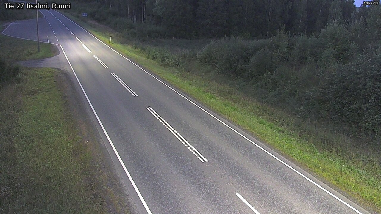 Kelikamerat Kuva Tie 27 Iisalmi, Runni, Iisalmi, Pohjois-Savo