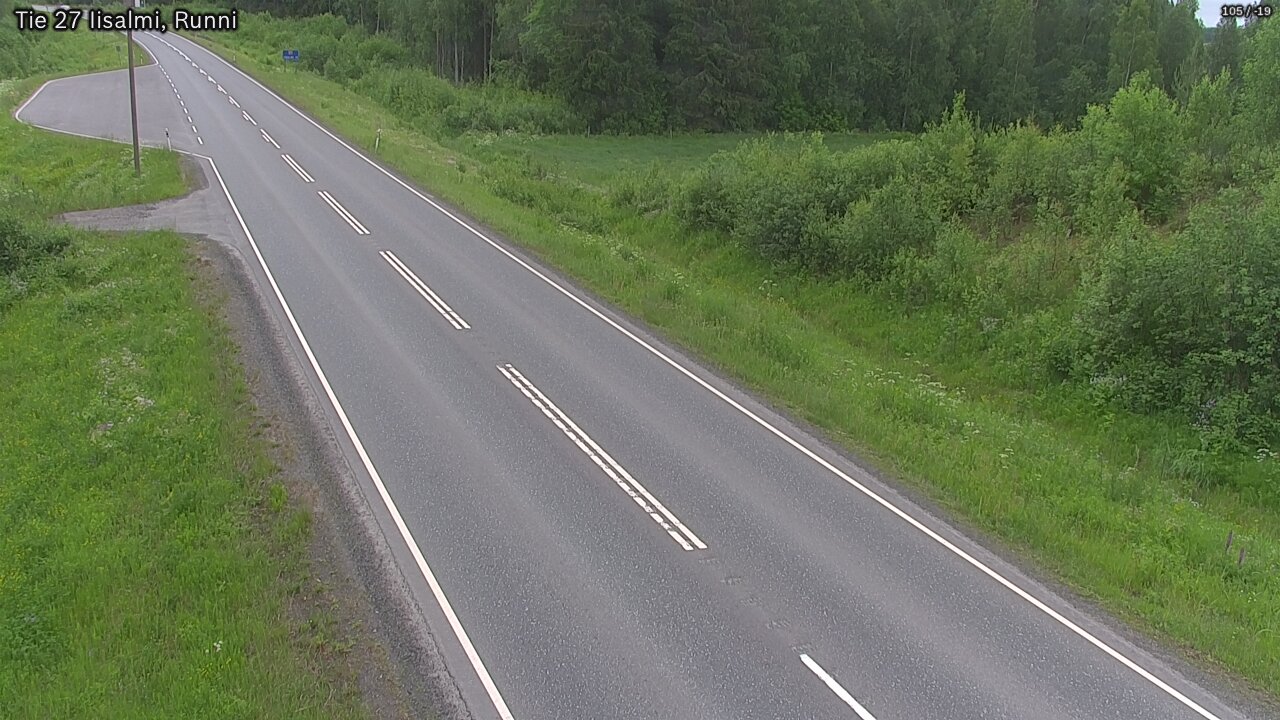 Kelikamerat Kuva Tie 27 Iisalmi, Runni, Iisalmi, Pohjois-Savo