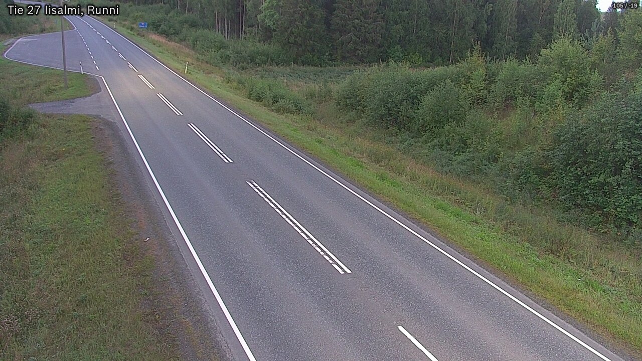 Kelikamerat Kuva Tie 27 Iisalmi, Runni, Iisalmi, Pohjois-Savo