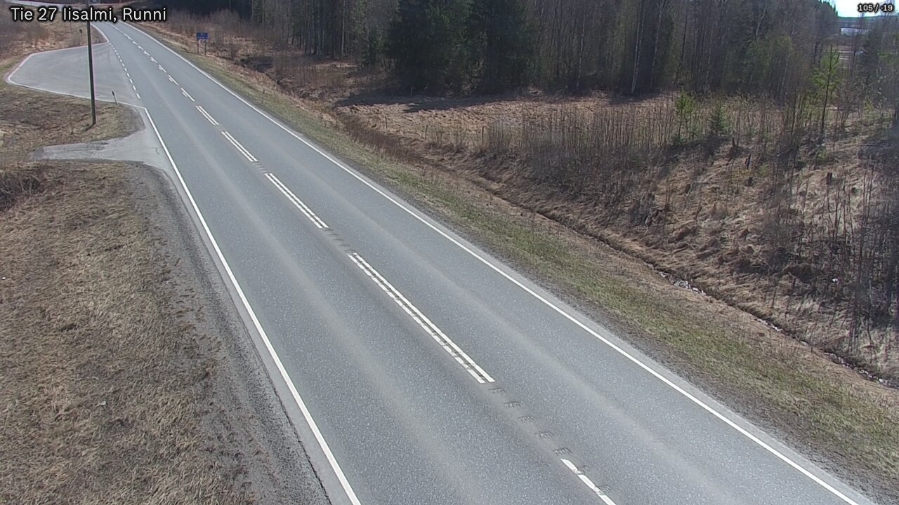 Kelikamerat Kuva Tie 27 Iisalmi, Runni, Iisalmi, Pohjois-Savo