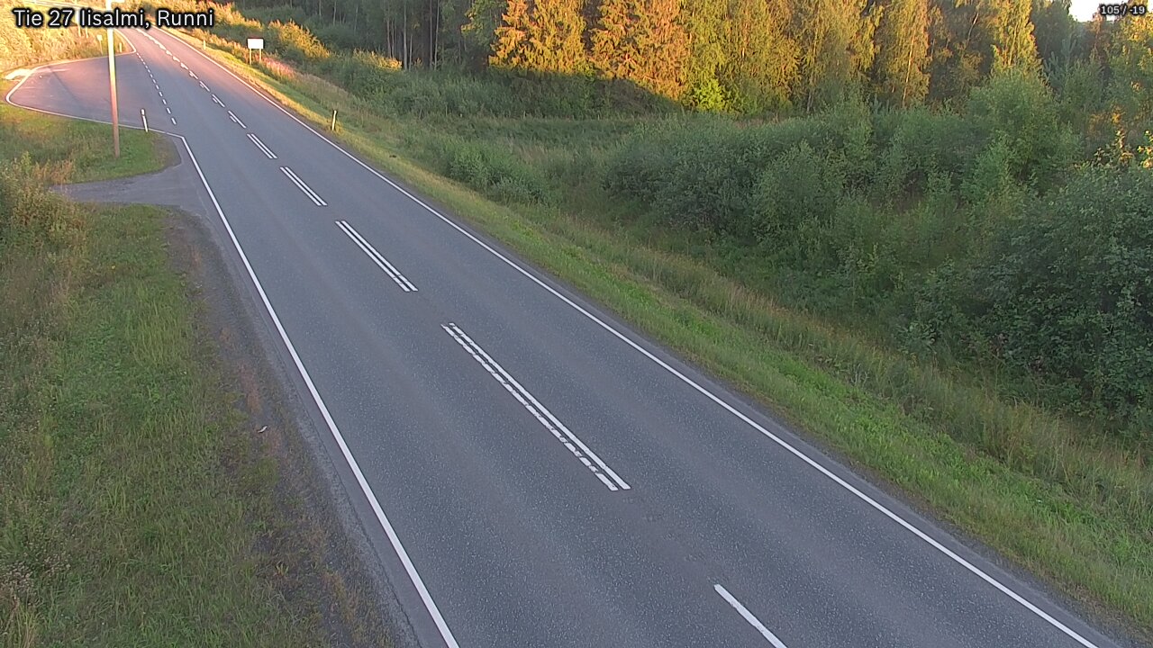 Kelikamerat Kuva Tie 27 Iisalmi, Runni, Iisalmi, Pohjois-Savo