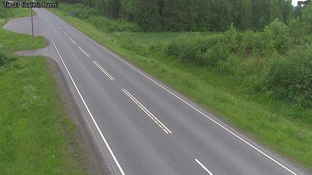 Kelikamerat Kuva Tie 27 Iisalmi, Runni, Iisalmi, Pohjois-Savo