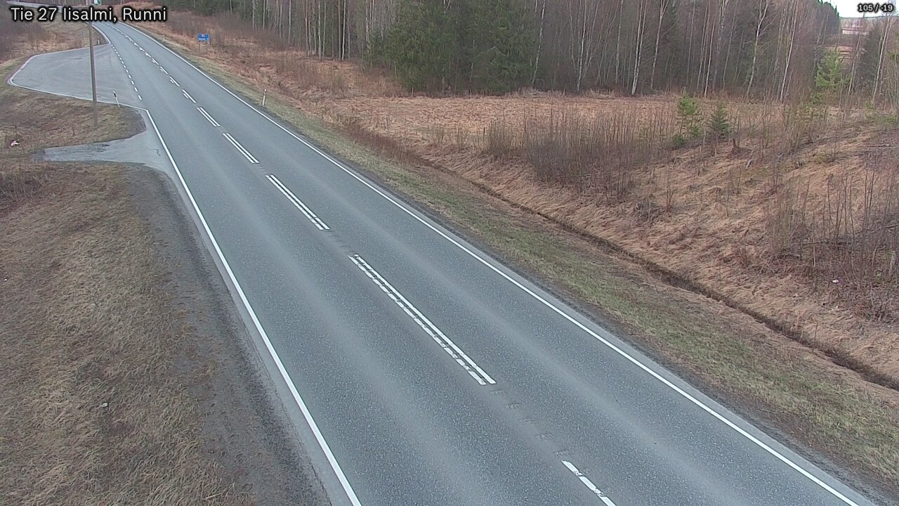 Kelikamerat Kuva Tie 27 Iisalmi, Runni, Iisalmi, Pohjois-Savo