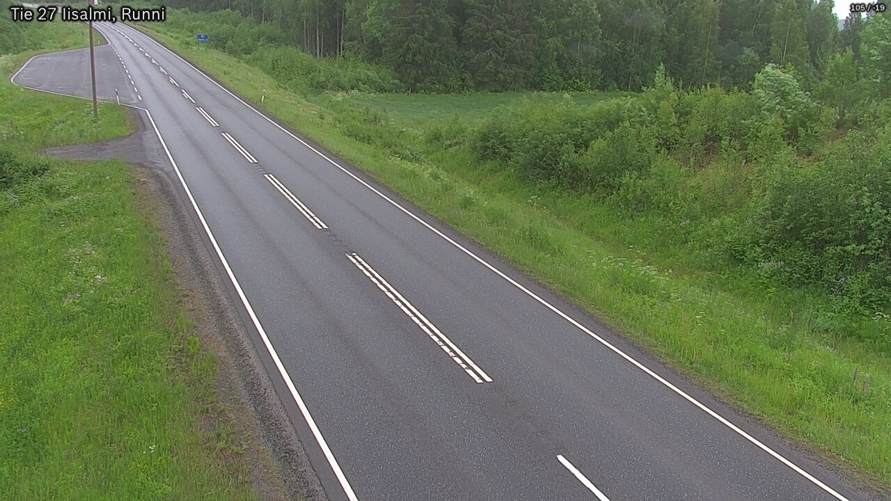 Kelikamerat Kuva Tie 27 Iisalmi, Runni, Iisalmi, Pohjois-Savo