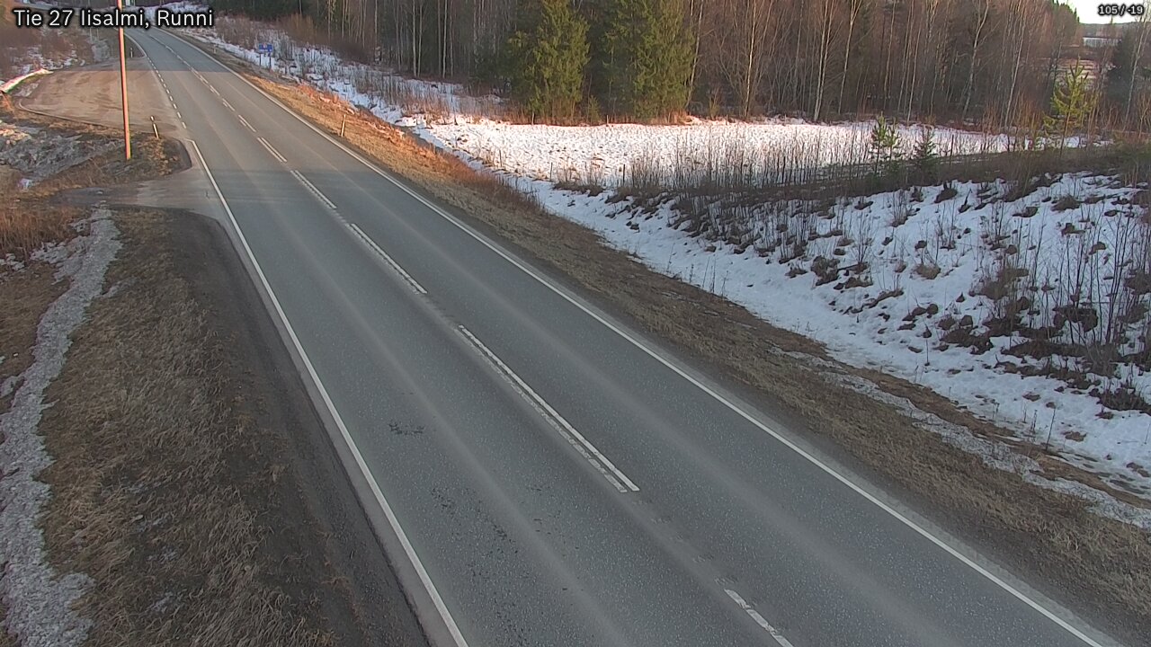 Kelikamerat Kuva Tie 27 Iisalmi, Runni, Iisalmi, Pohjois-Savo