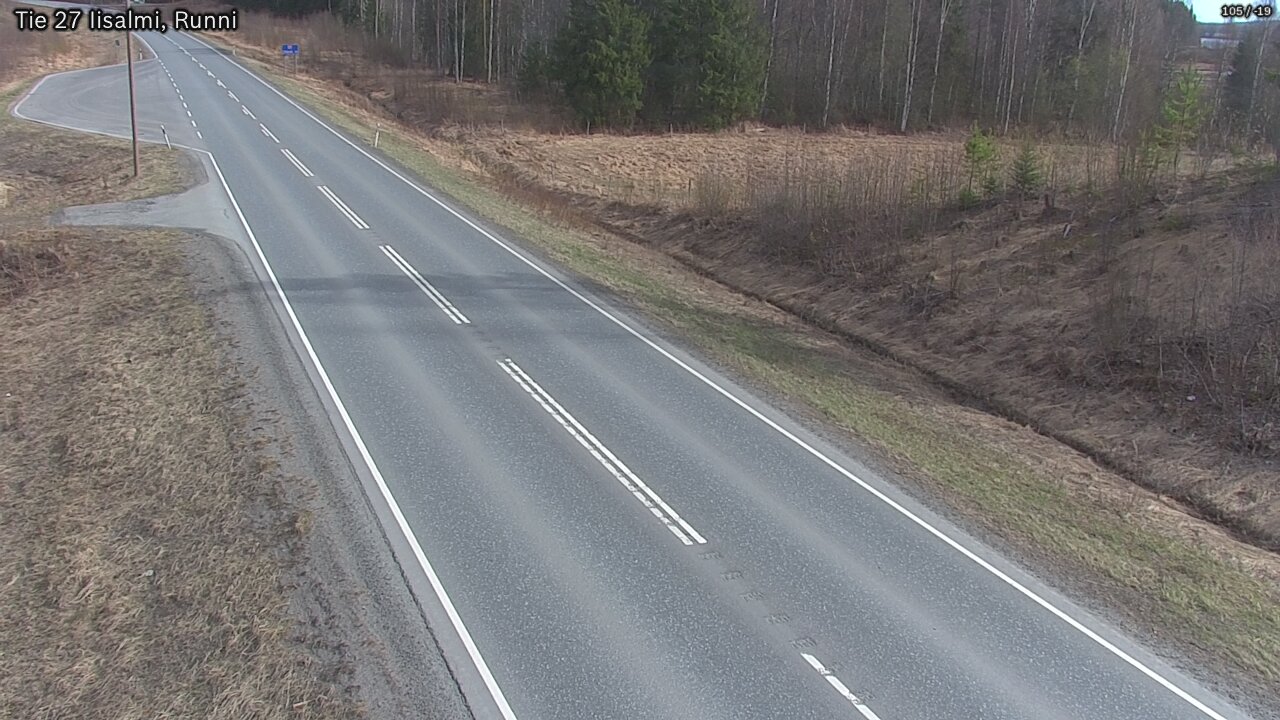 Kelikamerat Kuva Tie 27 Iisalmi, Runni, Iisalmi, Pohjois-Savo