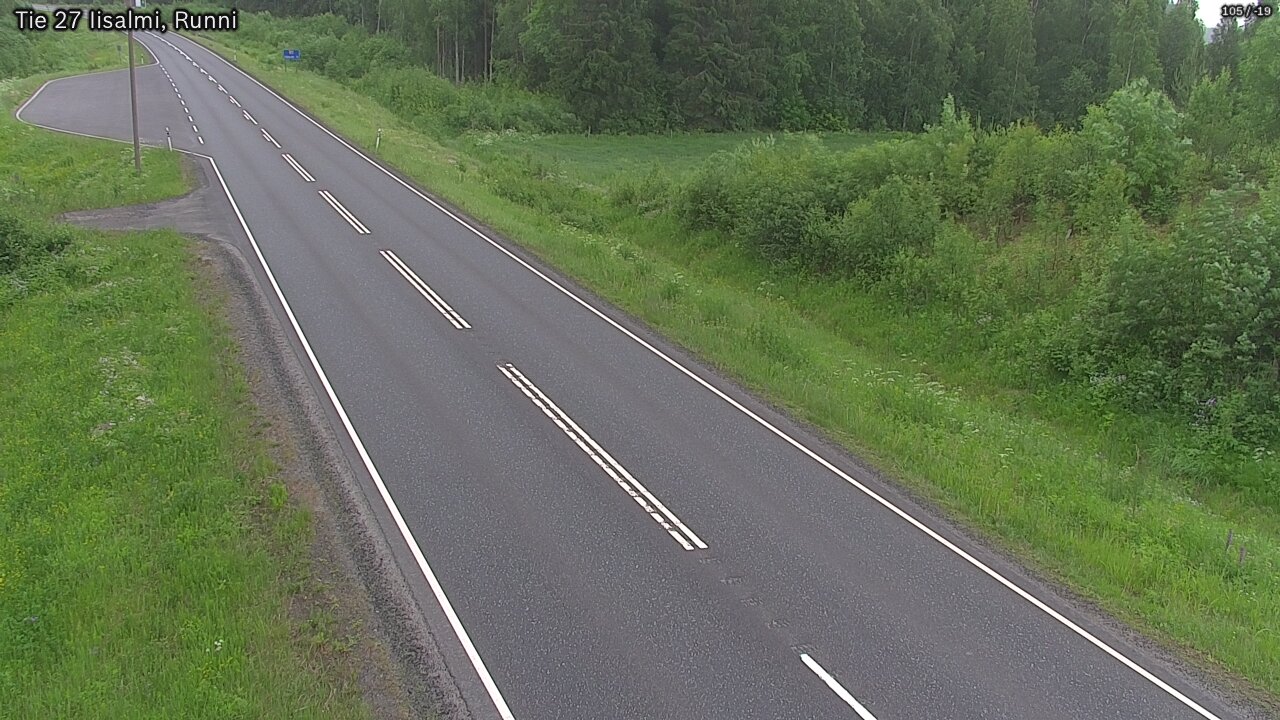 Kelikamerat Kuva Tie 27 Iisalmi, Runni, Iisalmi, Pohjois-Savo