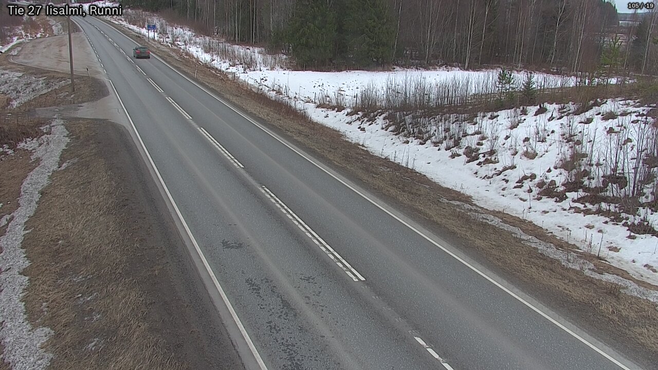 Kelikamerat Kuva Tie 27 Iisalmi, Runni, Iisalmi, Pohjois-Savo