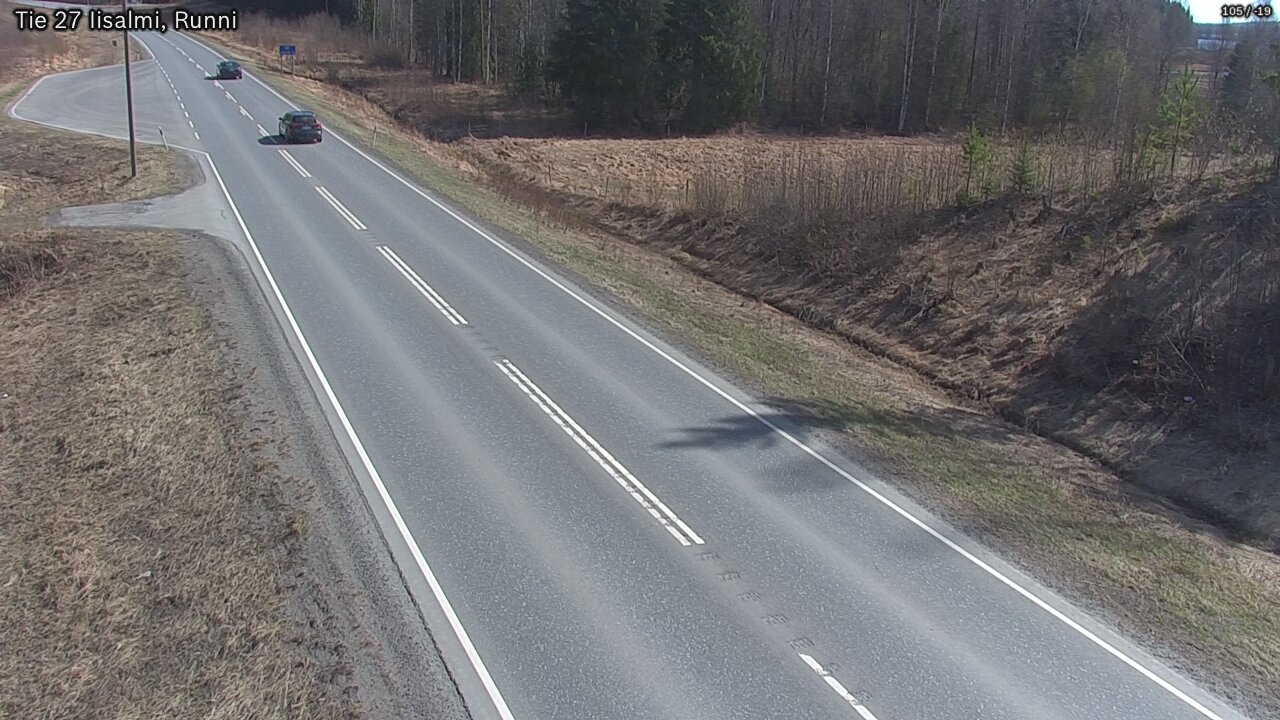 Kelikamerat Kuva Tie 27 Iisalmi, Runni, Iisalmi, Pohjois-Savo