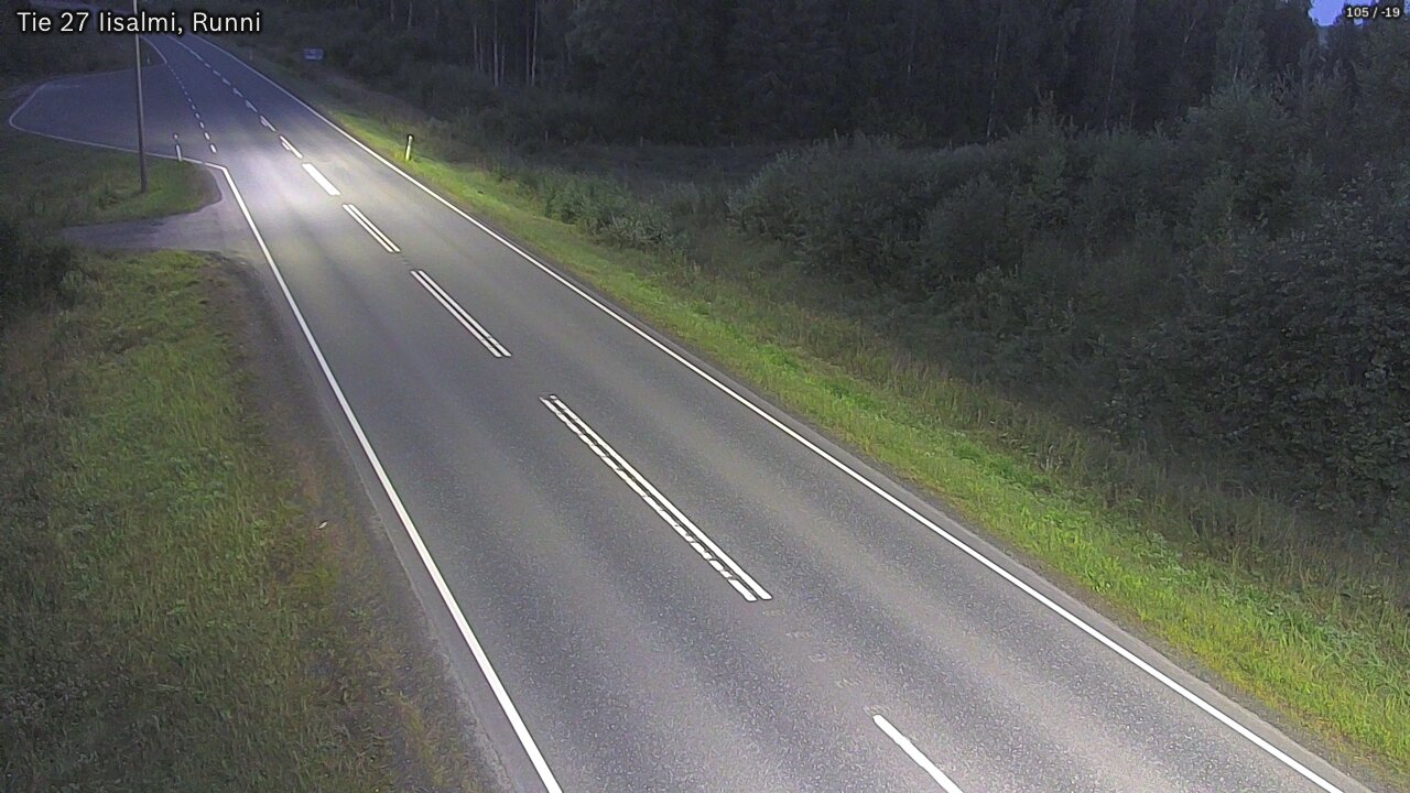 Kelikamerat Kuva Tie 27 Iisalmi, Runni, Iisalmi, Pohjois-Savo