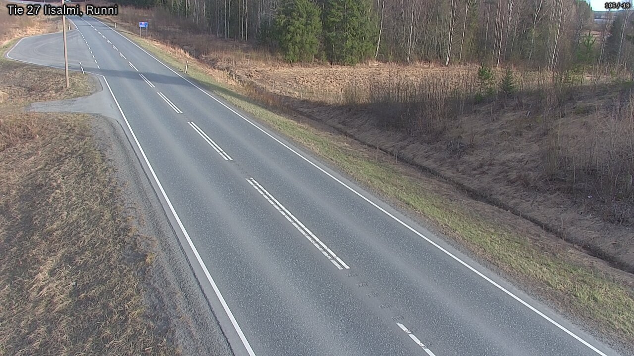 Kelikamerat Kuva Tie 27 Iisalmi, Runni, Iisalmi, Pohjois-Savo