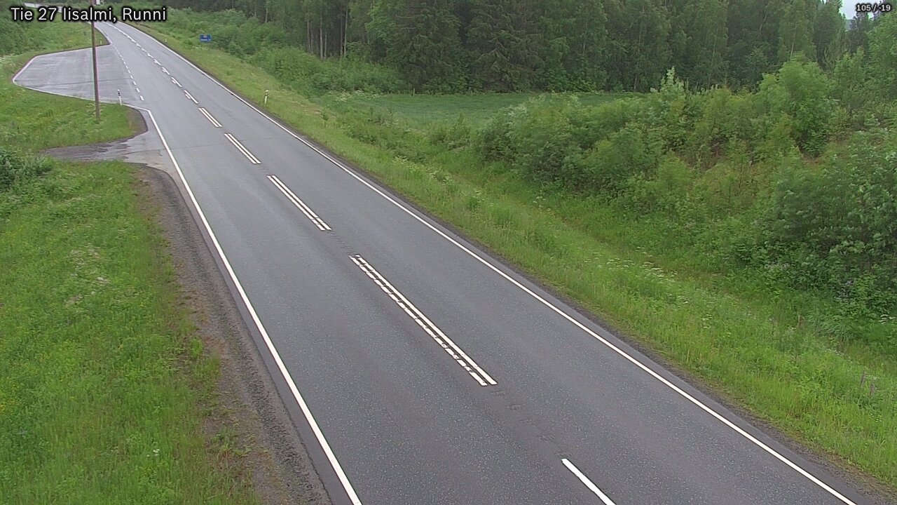 Kelikamerat Kuva Tie 27 Iisalmi, Runni, Iisalmi, Pohjois-Savo