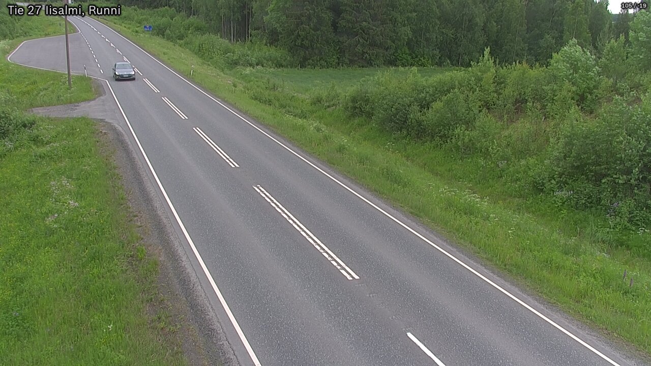 Kelikamerat Kuva Tie 27 Iisalmi, Runni, Iisalmi, Pohjois-Savo