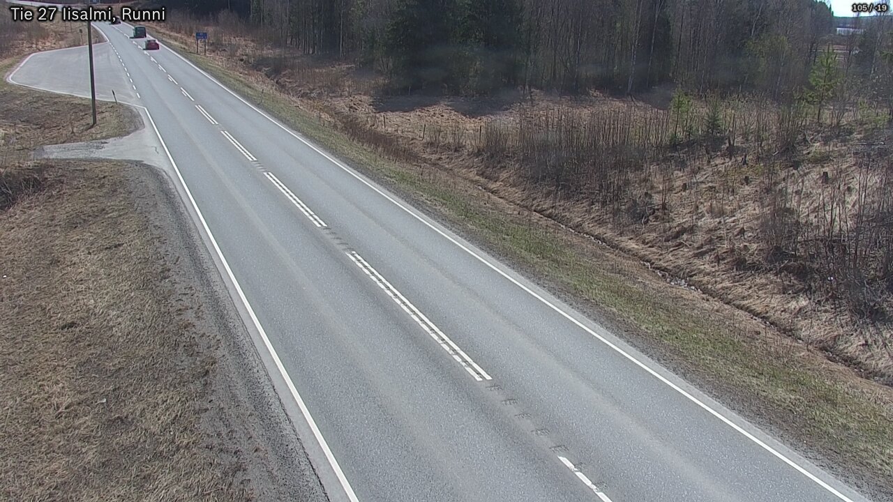 Kelikamerat Kuva Tie 27 Iisalmi, Runni, Iisalmi, Pohjois-Savo