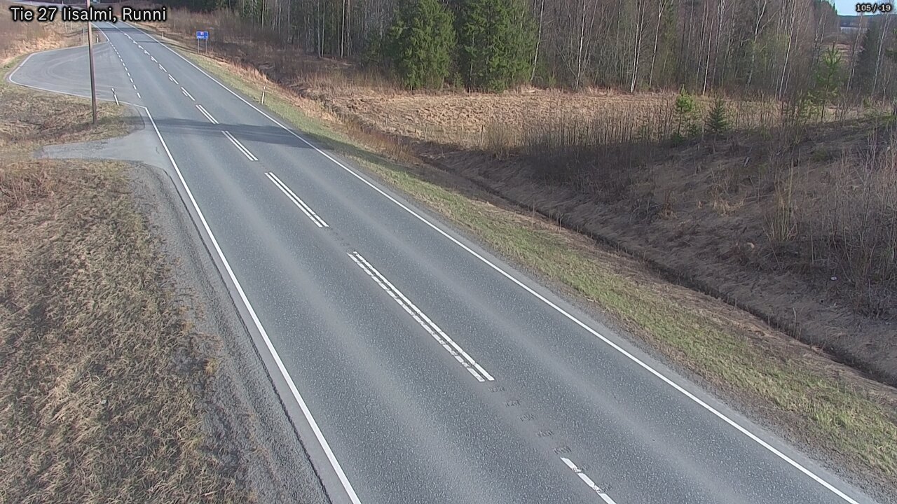 Kelikamerat Kuva Tie 27 Iisalmi, Runni, Iisalmi, Pohjois-Savo