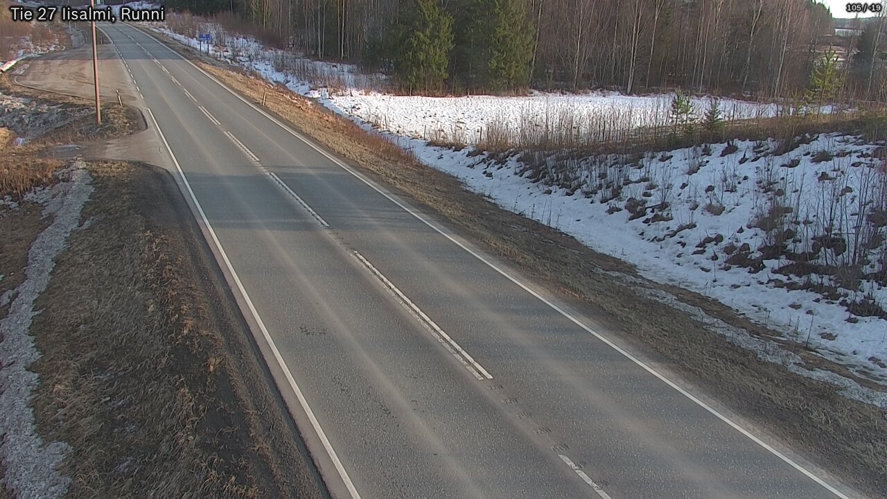 Kelikamerat Kuva Tie 27 Iisalmi, Runni, Iisalmi, Pohjois-Savo