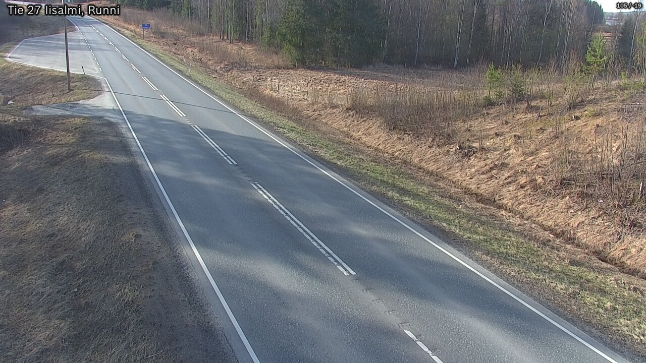 Kelikamerat Kuva Tie 27 Iisalmi, Runni, Iisalmi, Pohjois-Savo