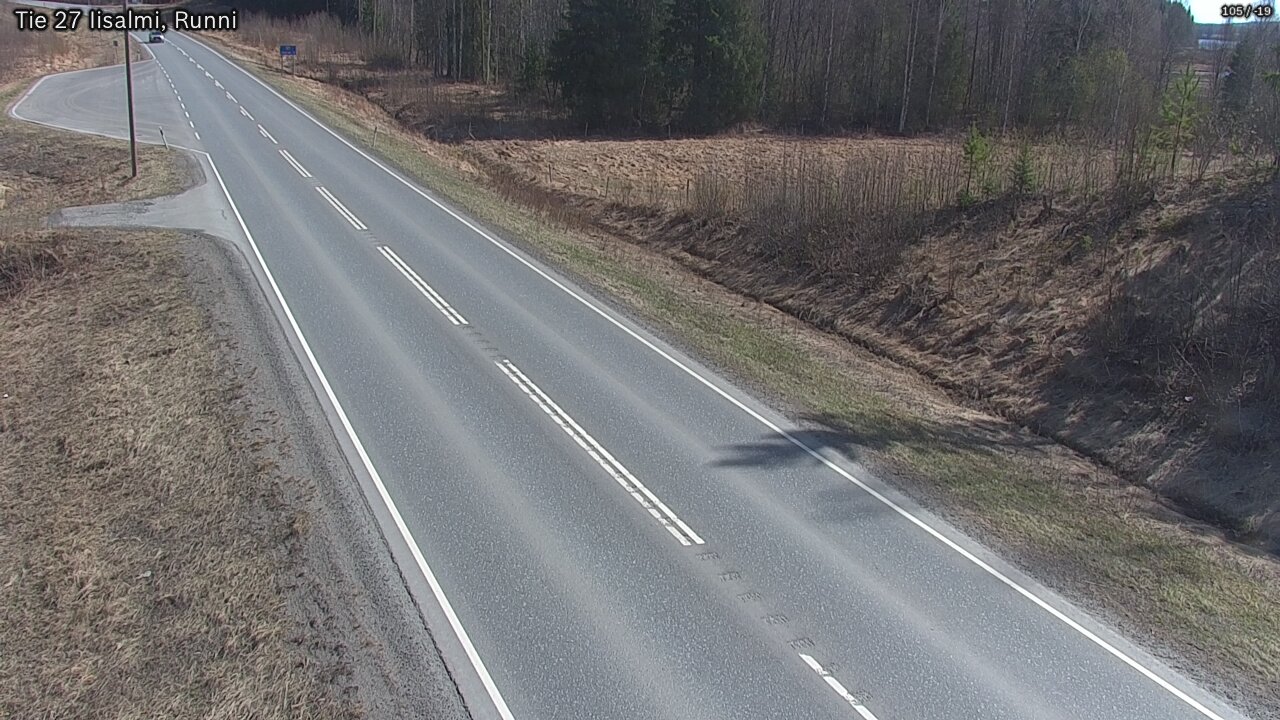 Kelikamerat Kuva Tie 27 Iisalmi, Runni, Iisalmi, Pohjois-Savo