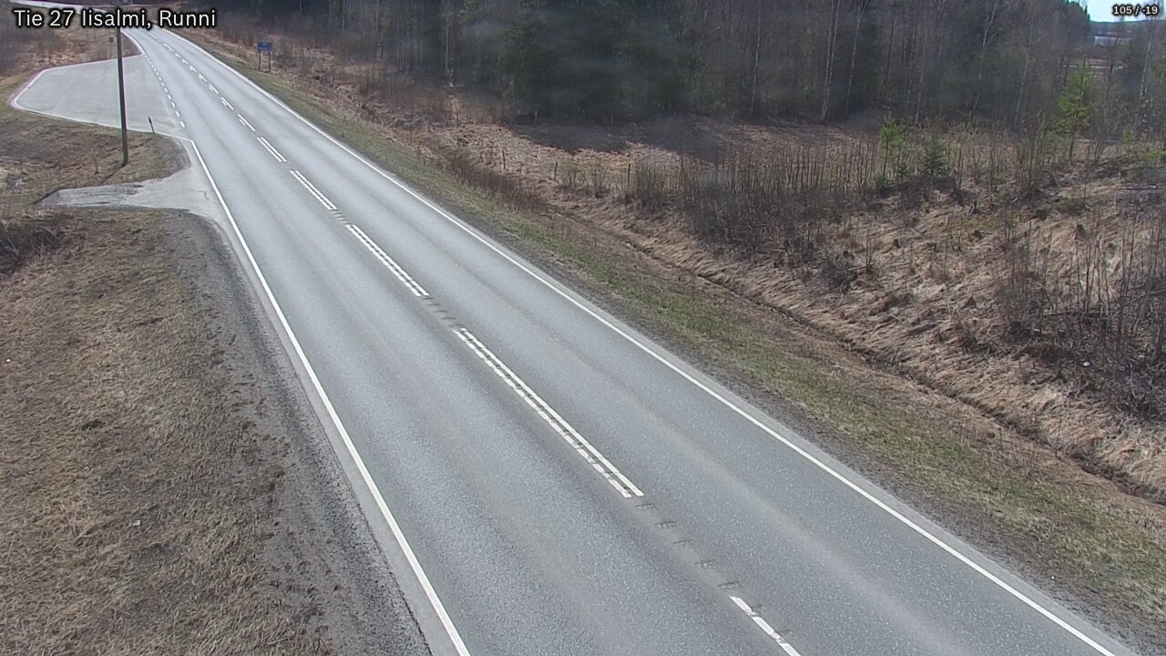 Kelikamerat Kuva Tie 27 Iisalmi, Runni, Iisalmi, Pohjois-Savo