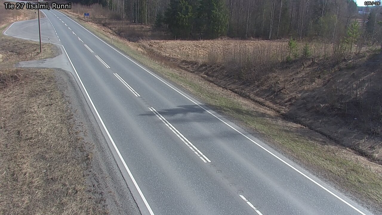 Kelikamerat Kuva Tie 27 Iisalmi, Runni, Iisalmi, Pohjois-Savo