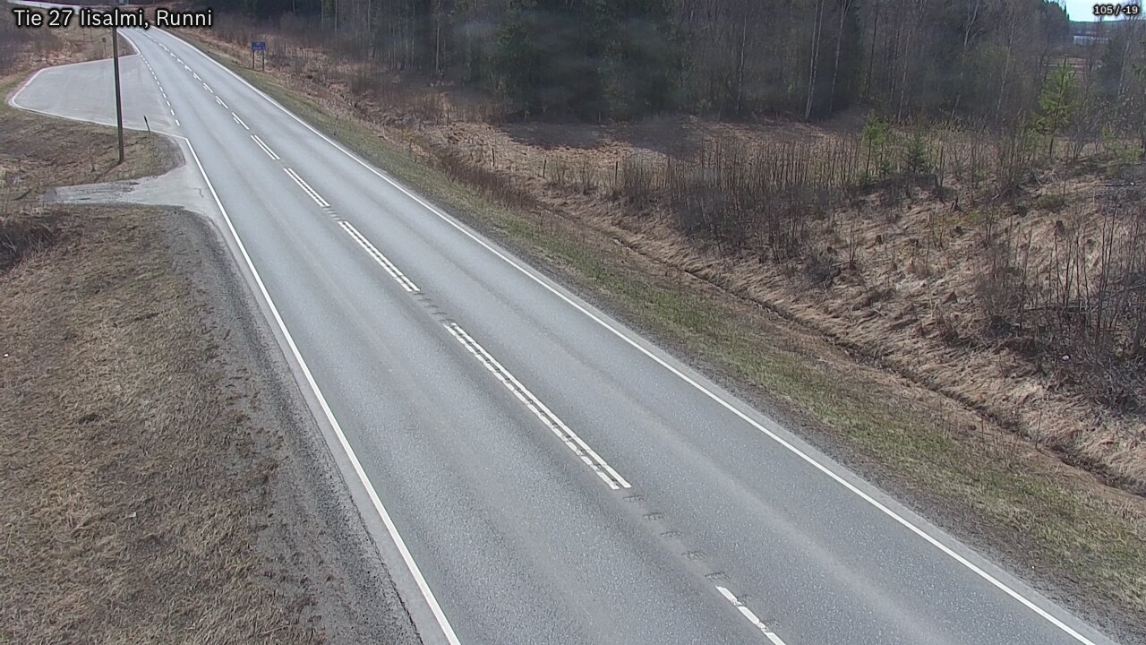 Kelikamerat Kuva Tie 27 Iisalmi, Runni, Iisalmi, Pohjois-Savo