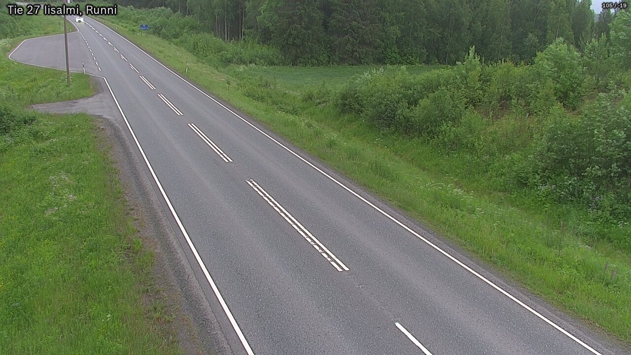 Kelikamerat Kuva Tie 27 Iisalmi, Runni, Iisalmi, Pohjois-Savo
