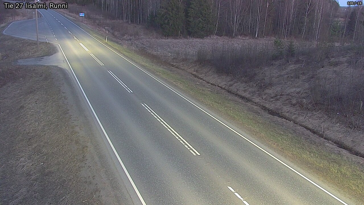 Kelikamerat Kuva Tie 27 Iisalmi, Runni, Iisalmi, Pohjois-Savo