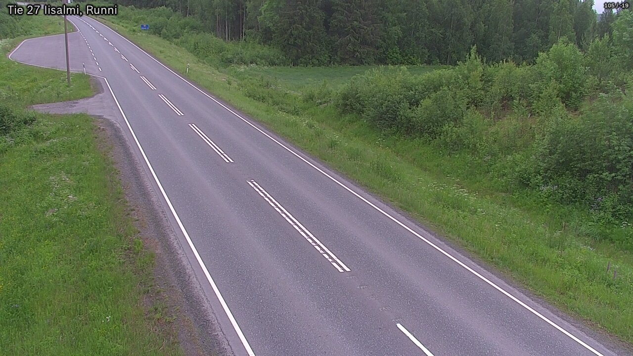 Kelikamerat Kuva Tie 27 Iisalmi, Runni, Iisalmi, Pohjois-Savo