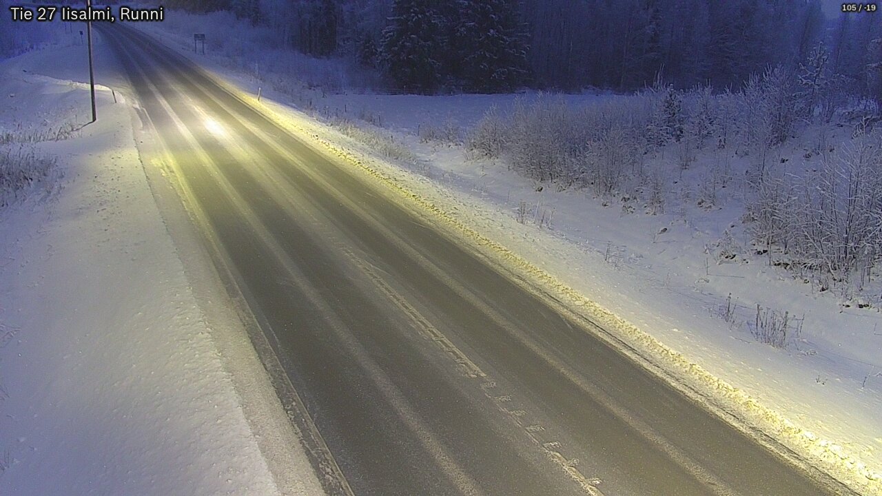 Kelikamerat Kuva Tie 27 Iisalmi, Runni, Iisalmi, Pohjois-Savo