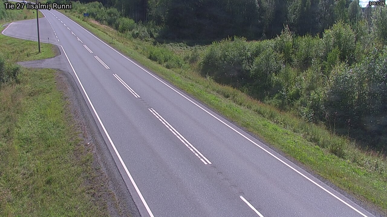 Kelikamerat Kuva Tie 27 Iisalmi, Runni, Iisalmi, Pohjois-Savo