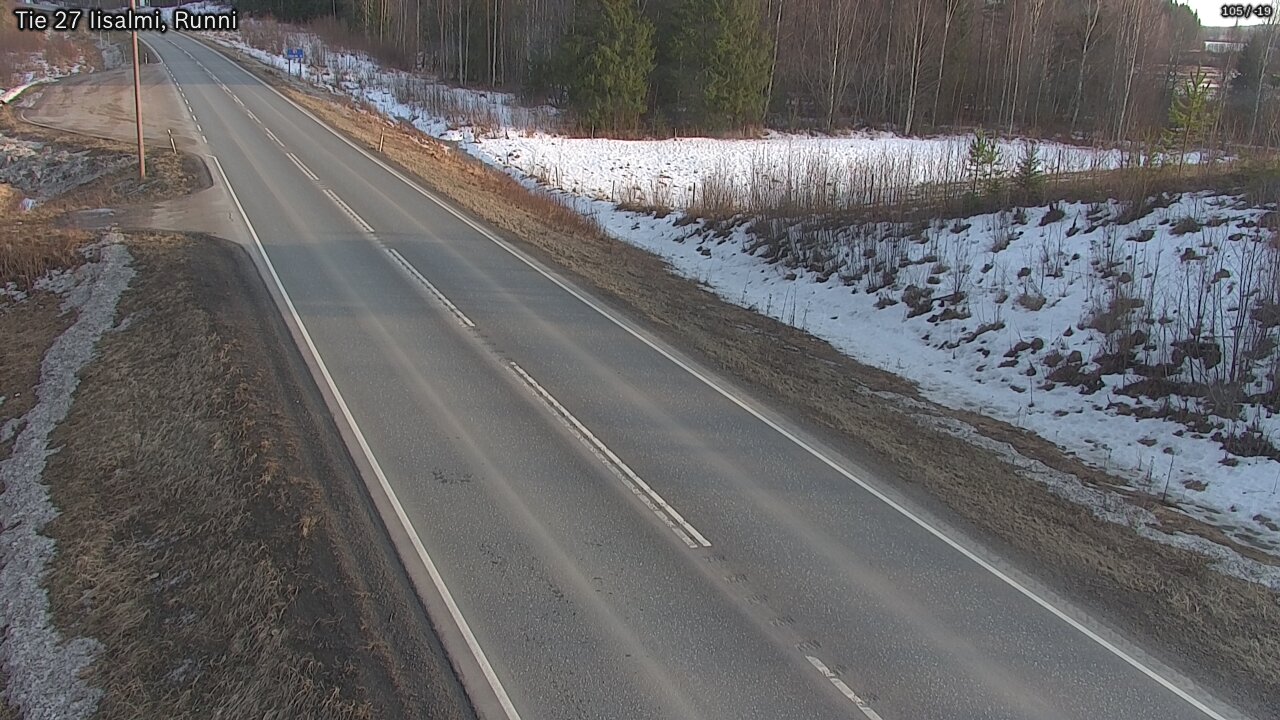 Kelikamerat Kuva Tie 27 Iisalmi, Runni, Iisalmi, Pohjois-Savo