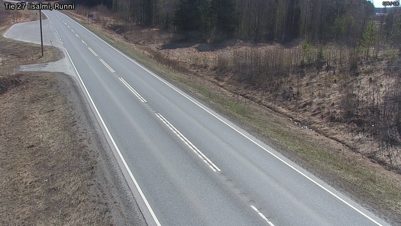 Kelikamerat Kuva Tie 27 Iisalmi, Runni, Iisalmi, Pohjois-Savo