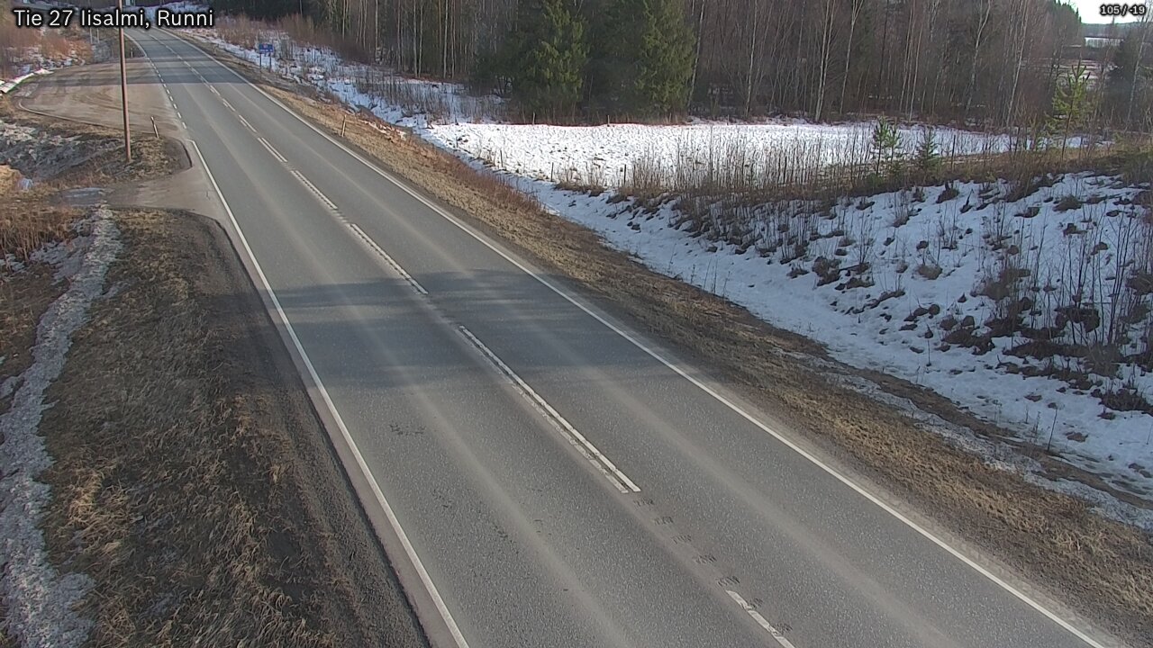 Kelikamerat Kuva Tie 27 Iisalmi, Runni, Iisalmi, Pohjois-Savo