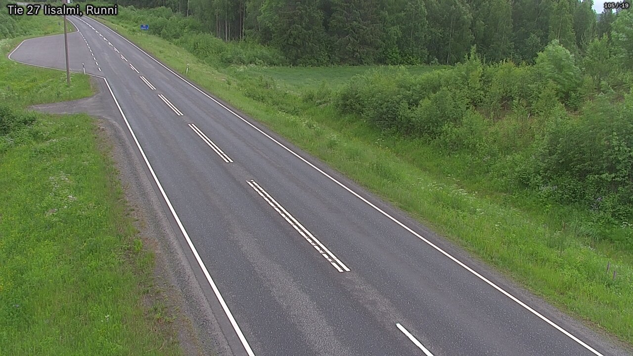 Kelikamerat Kuva Tie 27 Iisalmi, Runni, Iisalmi, Pohjois-Savo