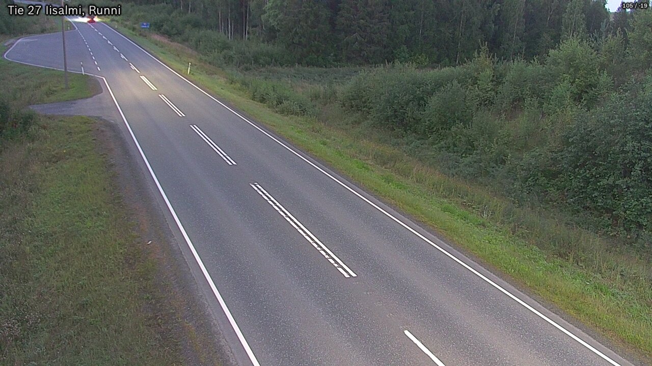 Kelikamerat Kuva Tie 27 Iisalmi, Runni, Iisalmi, Pohjois-Savo